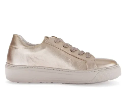 Lage sneaker goud