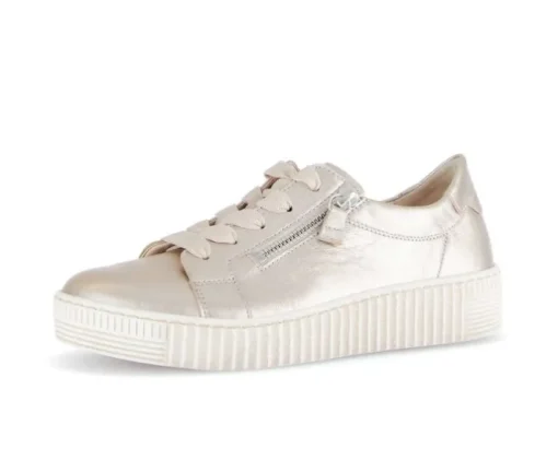 Lage sneaker goud
