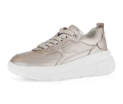 Lage sneaker goud