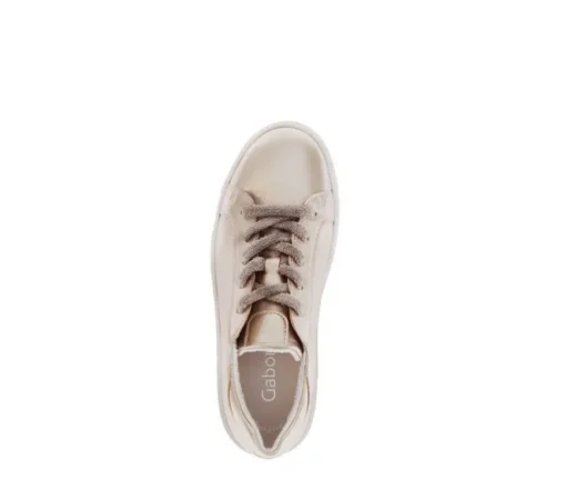Lage sneaker goud