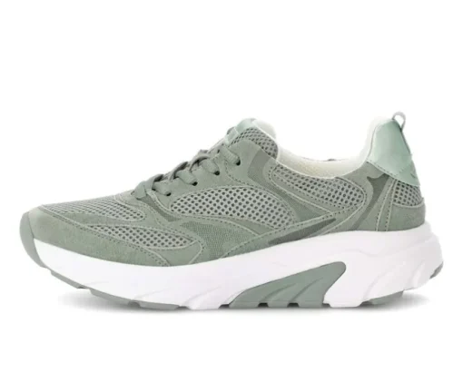 Lage sneaker groen