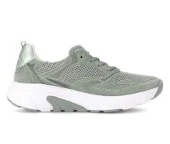 Lage sneaker groen