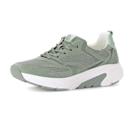Lage sneaker groen