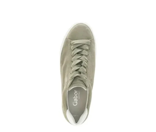 Lage sneaker groen