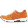 Lage sneaker oranje