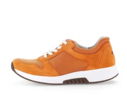 Lage sneaker oranje