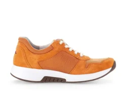 Lage sneaker oranje