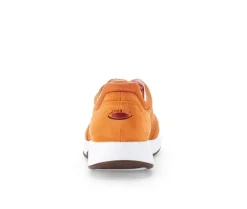 Lage sneaker oranje