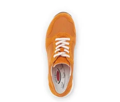 Lage sneaker oranje