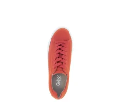 Lage sneaker oranje