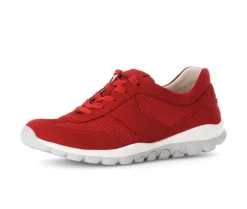 Lage sneaker rood