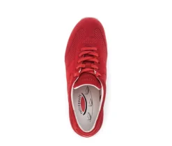 Lage sneaker rood