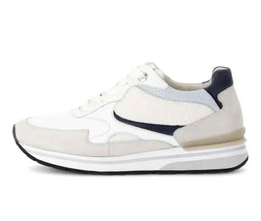 Lage sneaker wit