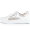 Lage sneaker wit