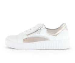Lage sneaker wit