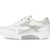 Lage sneaker wit