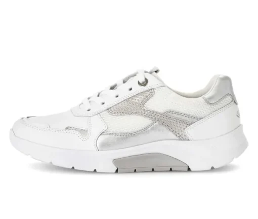 Lage sneaker wit
