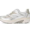 Lage sneaker wit