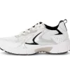 Lage sneaker wit