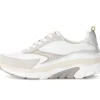 Lage sneaker wit
