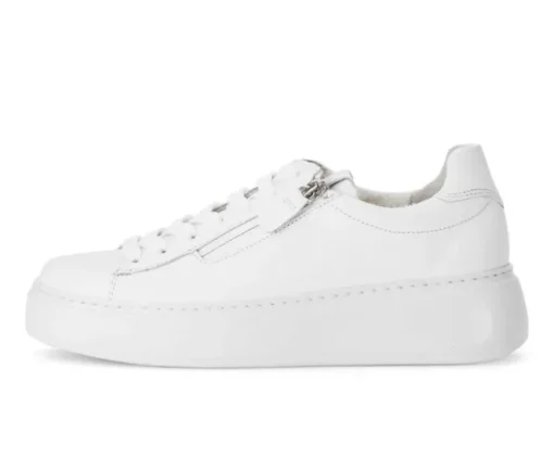 Lage sneaker wit