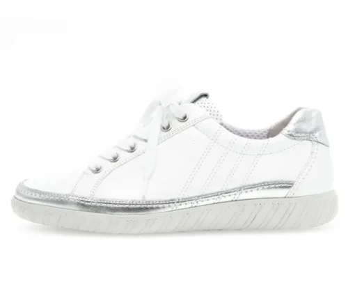 Lage sneaker wit
