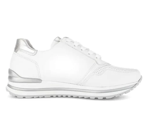Lage sneaker wit