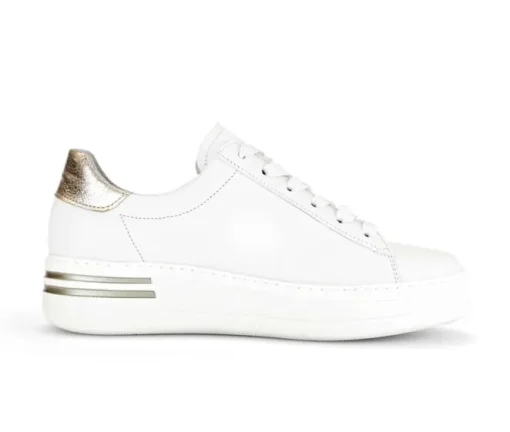 Lage sneaker wit