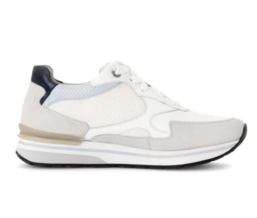 Lage sneaker wit