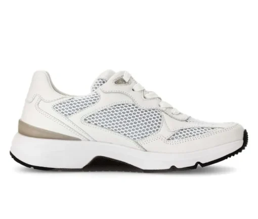 Lage sneaker wit