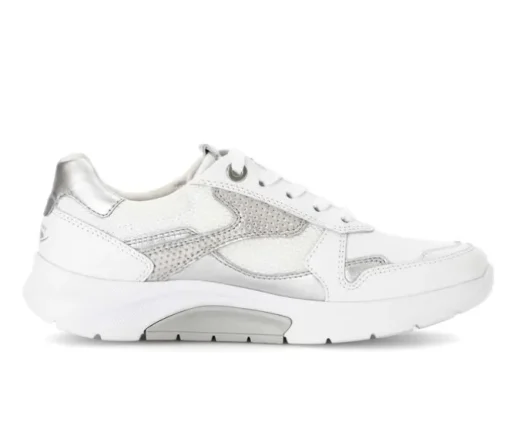 Lage sneaker wit