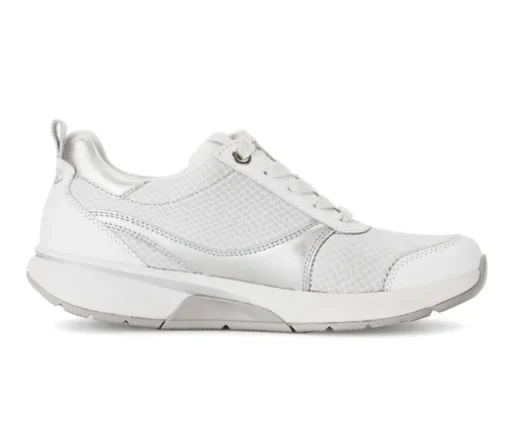 Lage sneaker wit