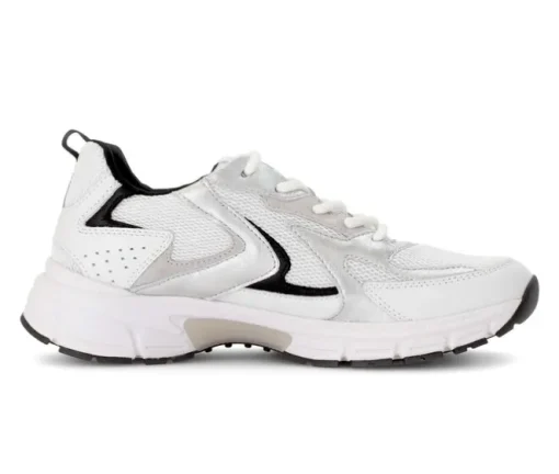 Lage sneaker wit