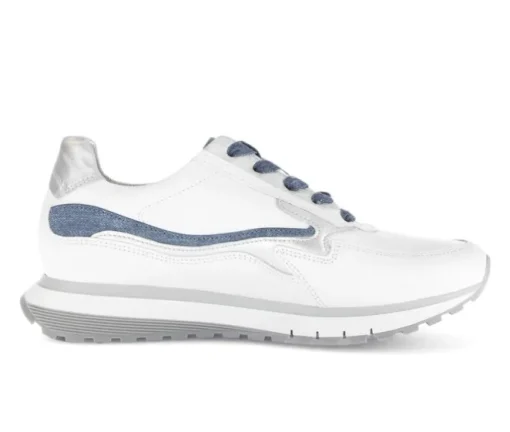 Lage sneaker wit