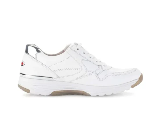Lage sneaker wit