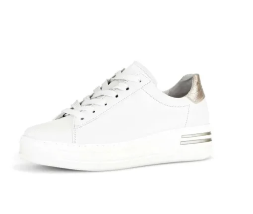 Lage sneaker wit