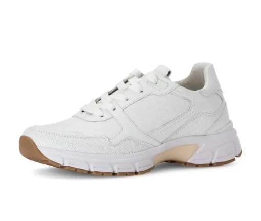 Lage sneaker wit