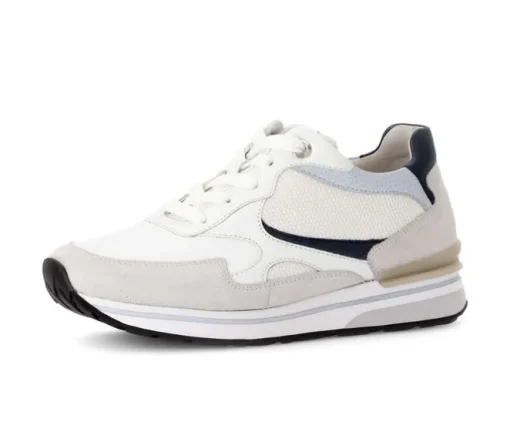 Lage sneaker wit