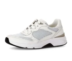 Lage sneaker wit