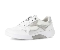 Lage sneaker wit