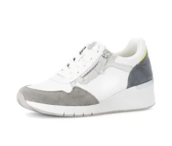 Lage sneaker wit