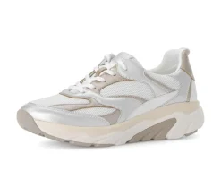 Lage sneaker wit