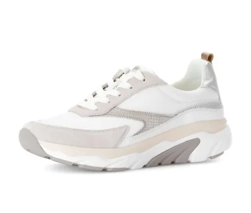 Lage sneaker wit
