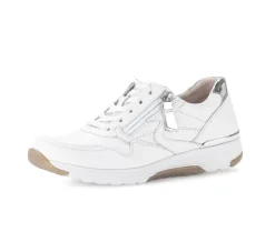 Lage sneaker wit