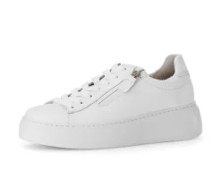 Lage sneaker wit