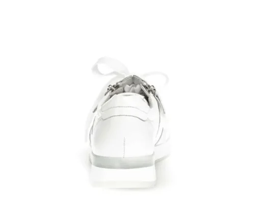 Lage sneaker wit