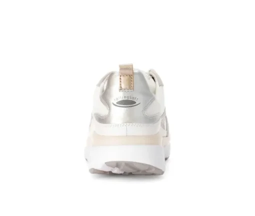 Lage sneaker wit