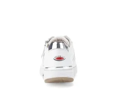 Lage sneaker wit