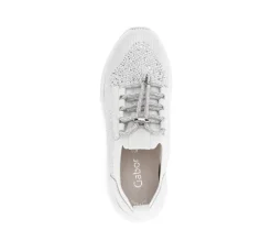 Lage sneaker wit