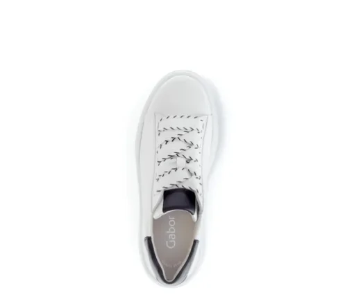 Lage sneaker wit